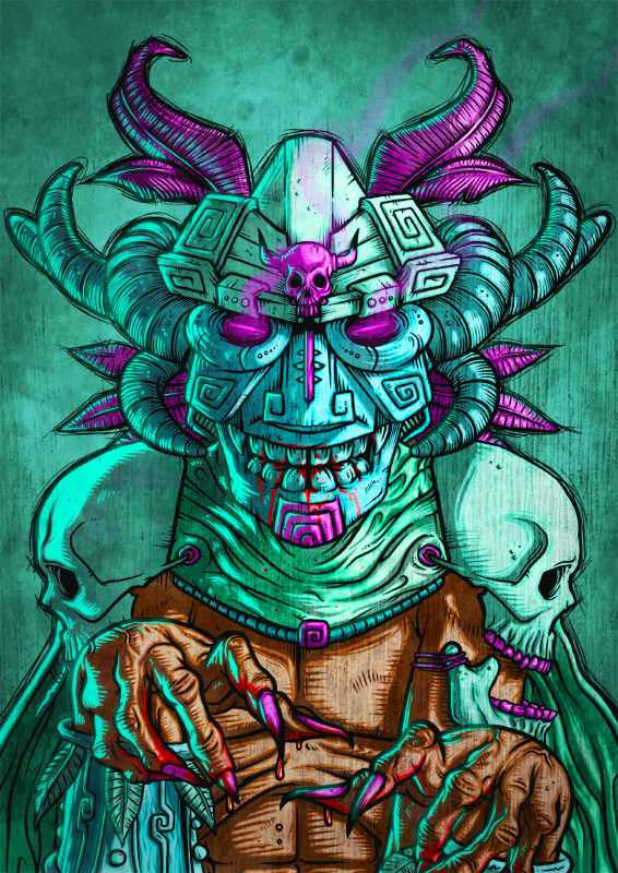 LOWEND WITCHDOCTOR ILLUSTRATION