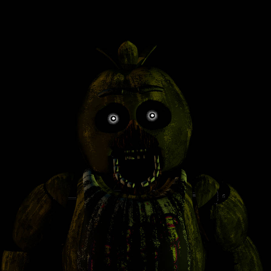 Phantom Chica Render by CrankyArcade on DeviantArt