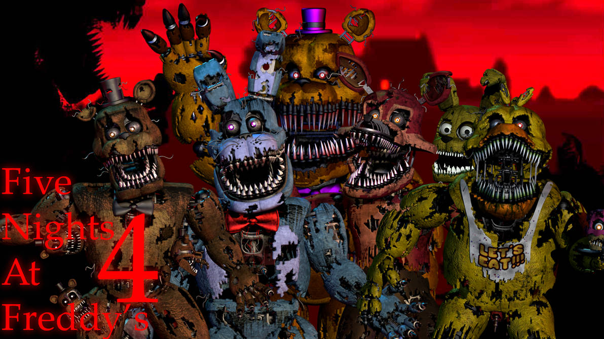 Five Nights At Freddy's 4 by CrankyArcade on DeviantArt