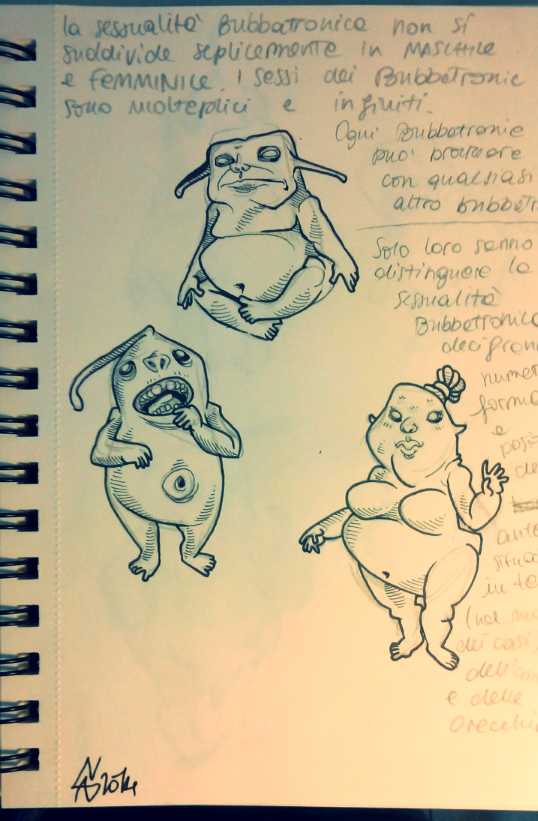 Bubbatronic Sketches