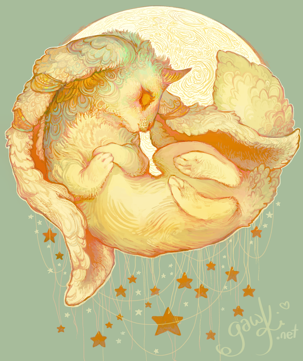 Moon Rabbit by gawki on DeviantArt