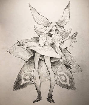 Moth girl