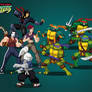 2003 TMNT cartoon Fan Art Updated