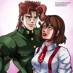 Kakyoin X Vanni By Effasempai