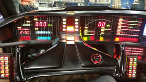 KITT Dashboard Interior