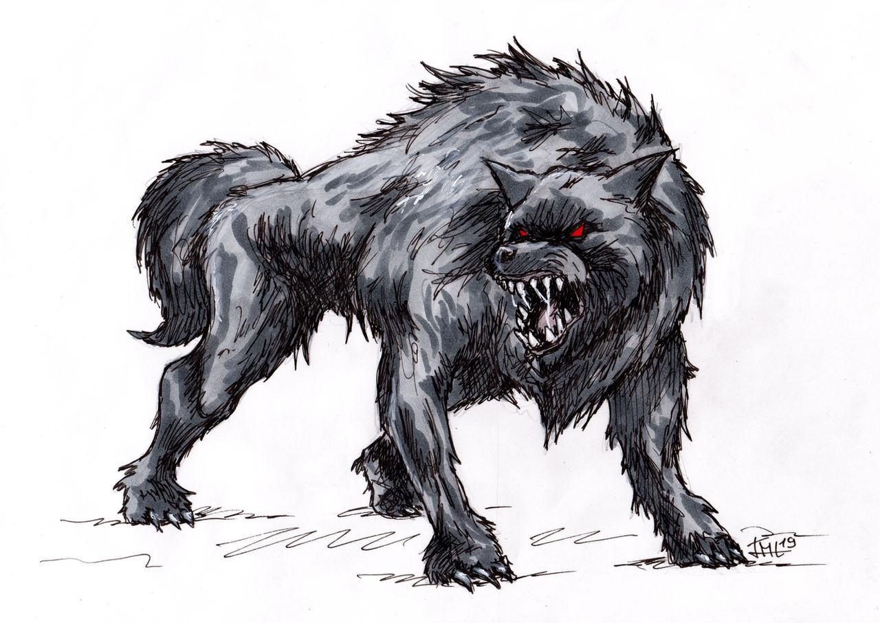 Yawk Pathfinder Pathfinder Worg by DerSkizzierer on DeviantArt