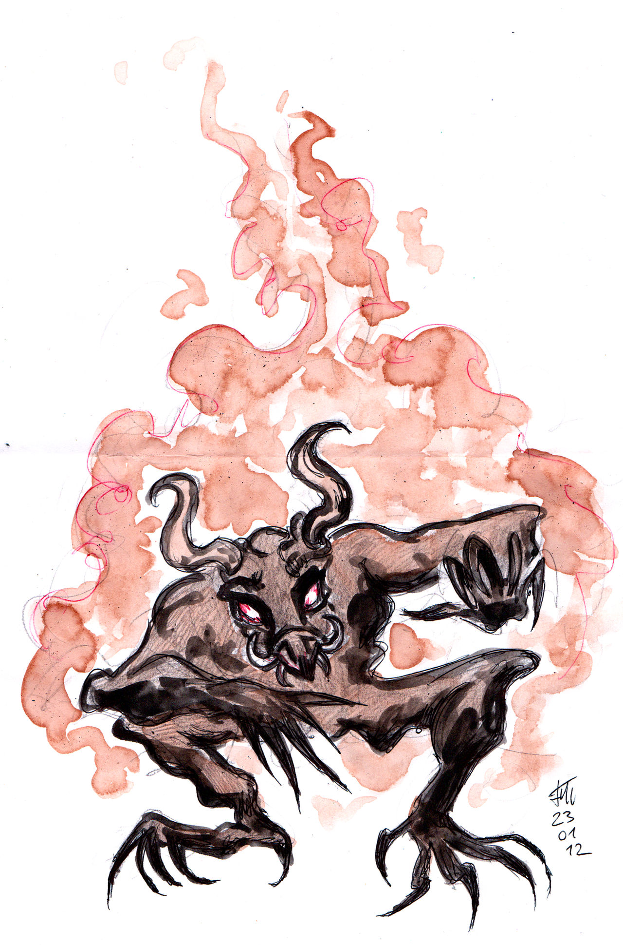 230112 - Ash Devil by DerSkizzierer on DeviantArt