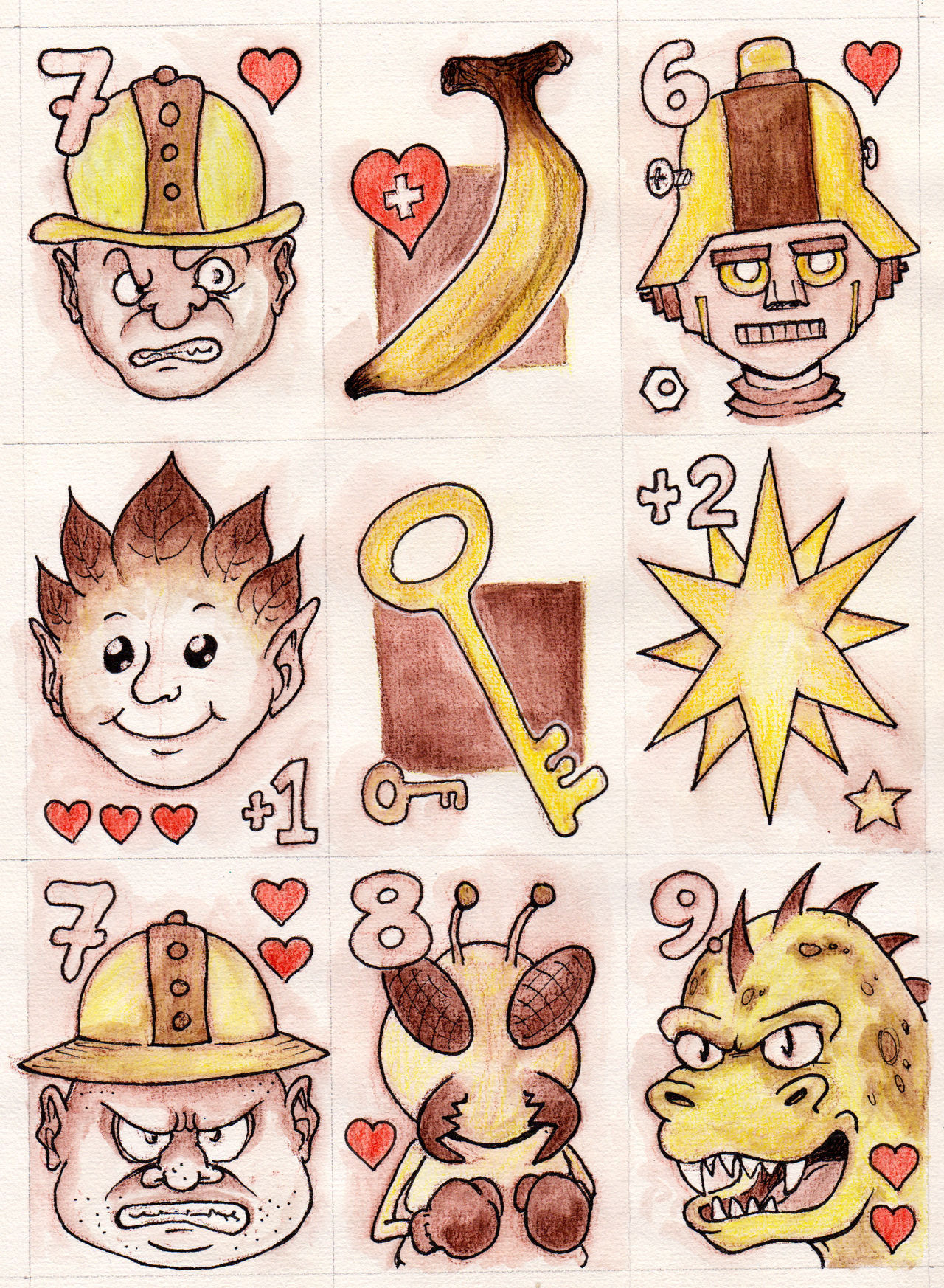 Nine Drawings 231201 by DerSkizzierer on DeviantArt