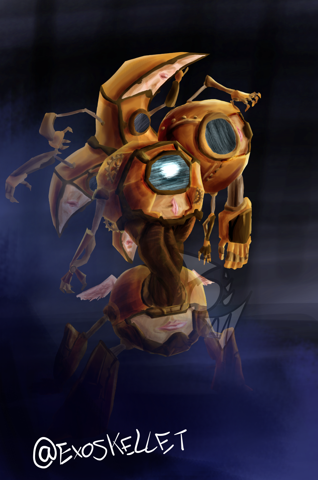 The Modron Horror by Exoskellet on DeviantArt