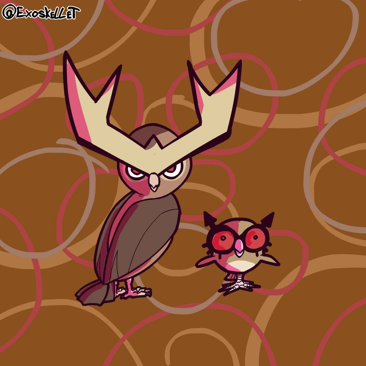 Daily Pokemon HootHoot Line By Exoskellet On DeviantArt daily-pokemon-hoothoot-line-by-exoskellet-on-deviantart