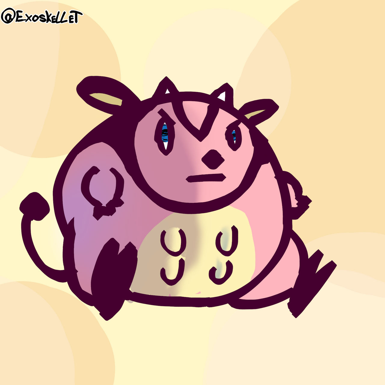 Daily pokemon : Miltank by Exoskellet on DeviantArt