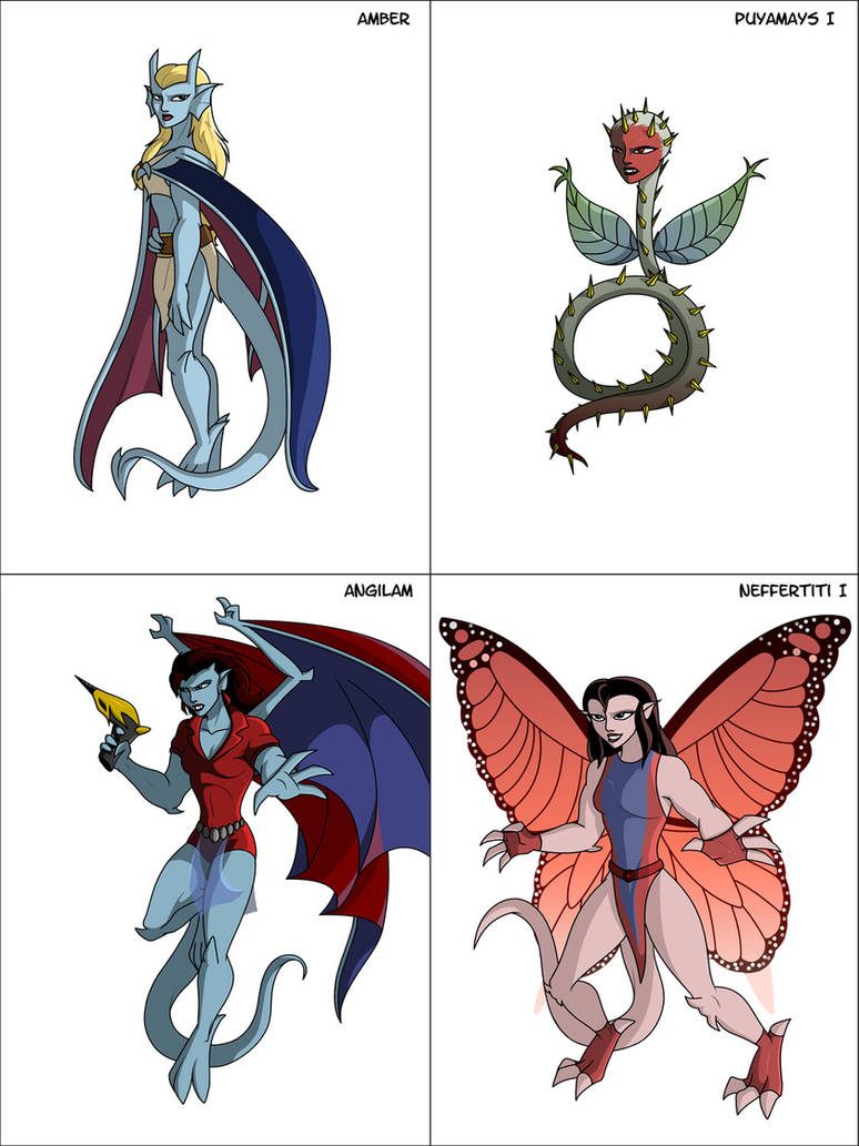 Garanimals Deviantart Gargirls set3 by DTaina on DeviantArt