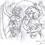 Demona and Lillith