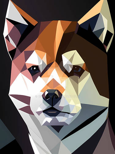 Vector Art: Dog 11