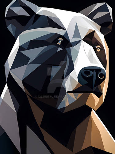 Vector Art: Bear 7