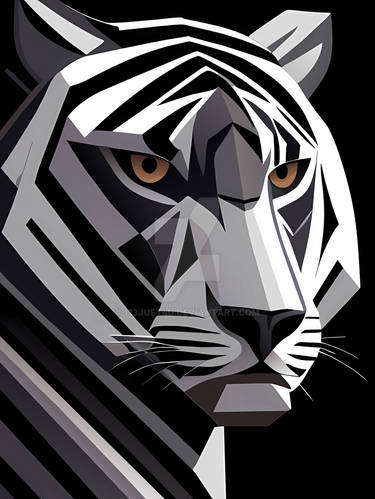 Vector Art: Tiger 11