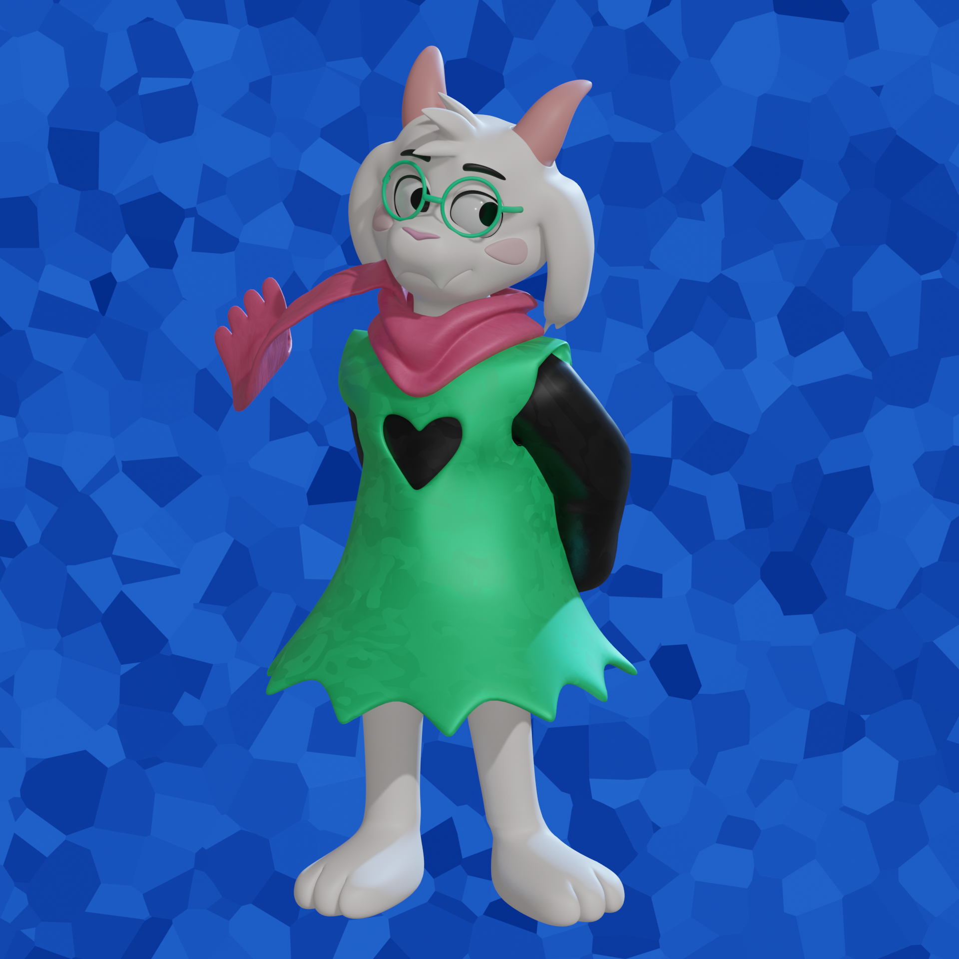 Realistic Ralsei Declining Ralsei v2! by RetardFoxy on DeviantArt