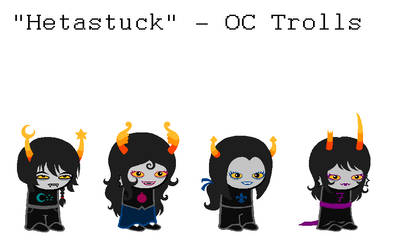 APH + Homestuck PIXELED OCs