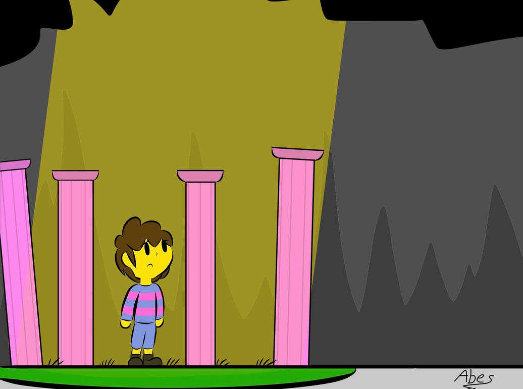Undertale First Picture Undertale Fanart - The Beginning by AbesCreations on DeviantArt