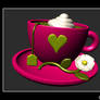 Pink Tea Cup