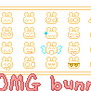 Bunny Emoticons