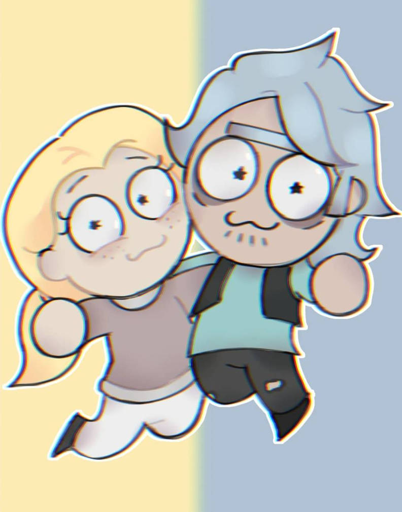 Memory rick and Diane I've drawn a few days ago by SayuriFuku on DeviantArt