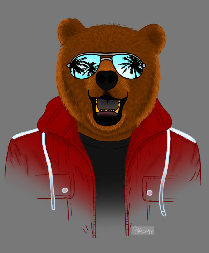 Cool Bear by PenguinFreakSH3 on DeviantArt