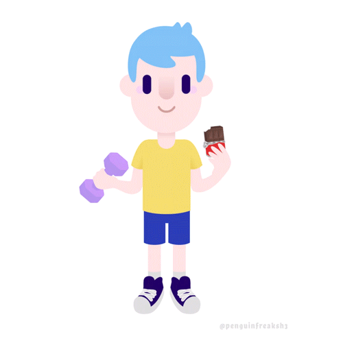 Workout, Eat Sweets - Animated Gif by PenguinFreakSH3 on DeviantArt Workout, Eat Sweets - Animated Gif by PenguinFreakSH3 on DeviantArt