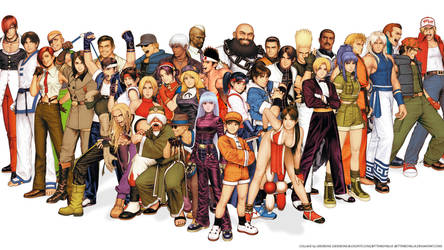 King of Fighters Family Portrait