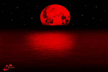 red moon ..