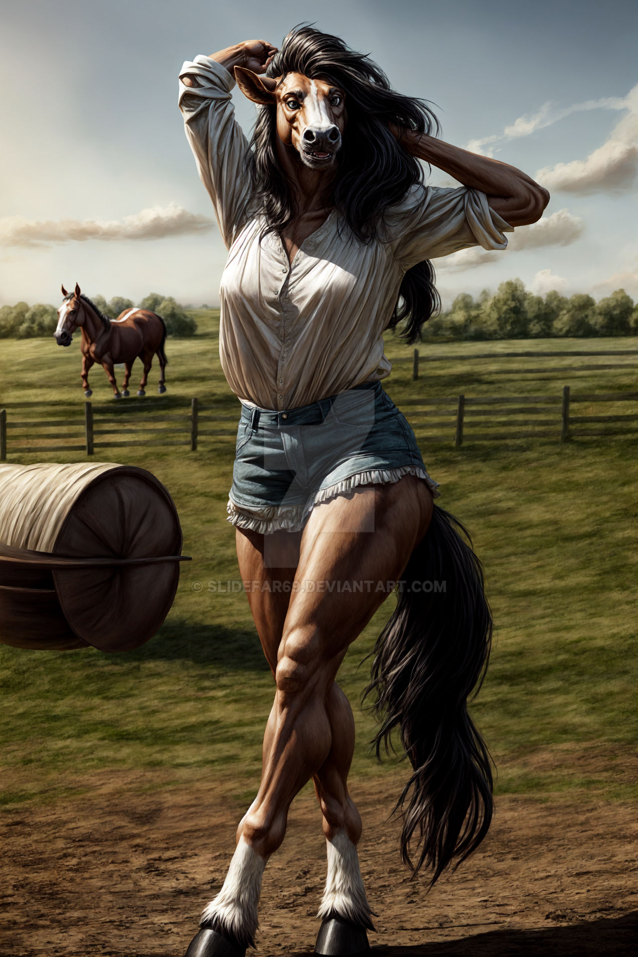 Horse Girl 7 By Slidefar69 On DeviantArt horse-girl-7-by-slidefar69-on-deviantart