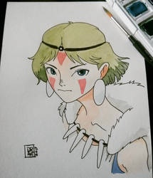 Mononoke Hime fanart