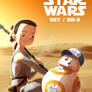 Star Wars fanart Rey and BB-8