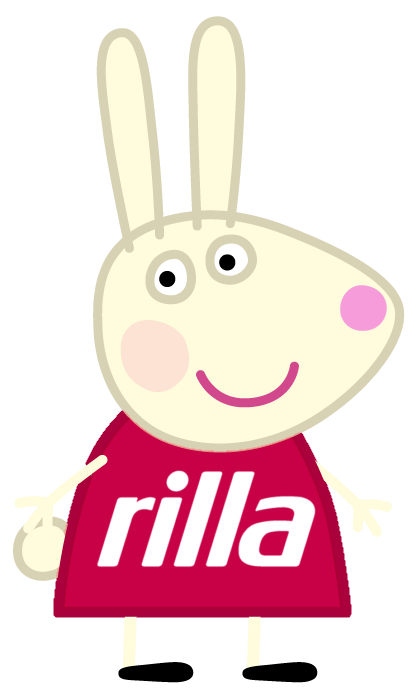 Peppa Rylee Rabbit Rilla Rabbit (Peppa Pig) by PeppaandNJFanDraws on DeviantArt
