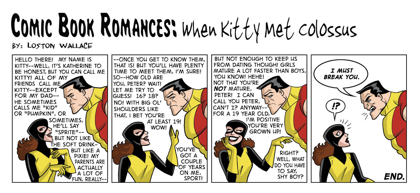 Kitty and Colossus Color