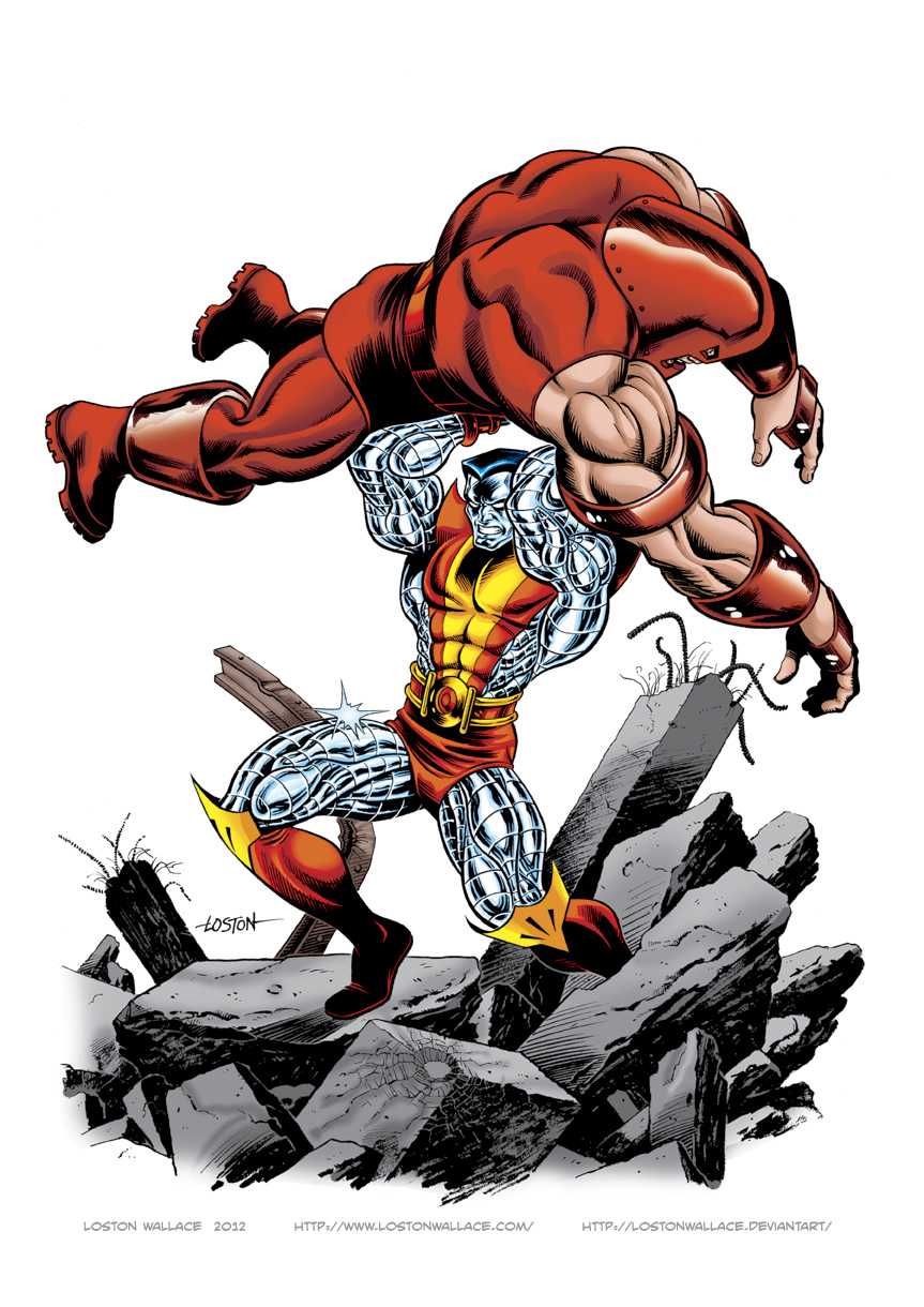 Colossus vs Juggernaut Color