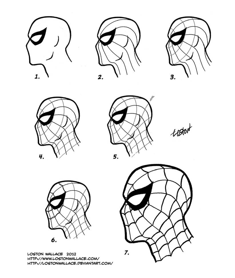 Spider-Man Mask Tutorial by LostonWallace on DeviantArt