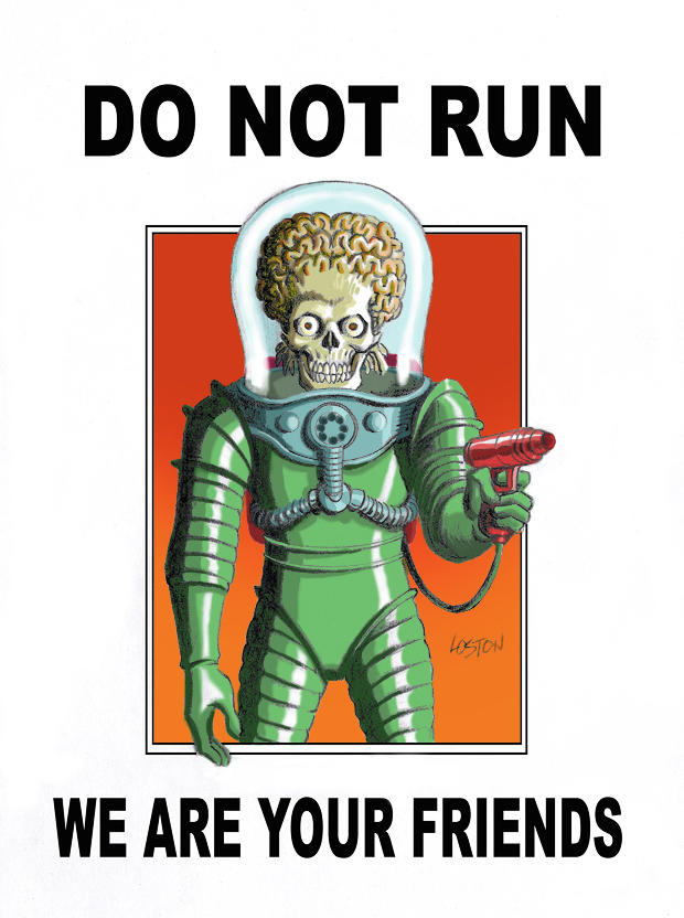 Mars Attacks Poster