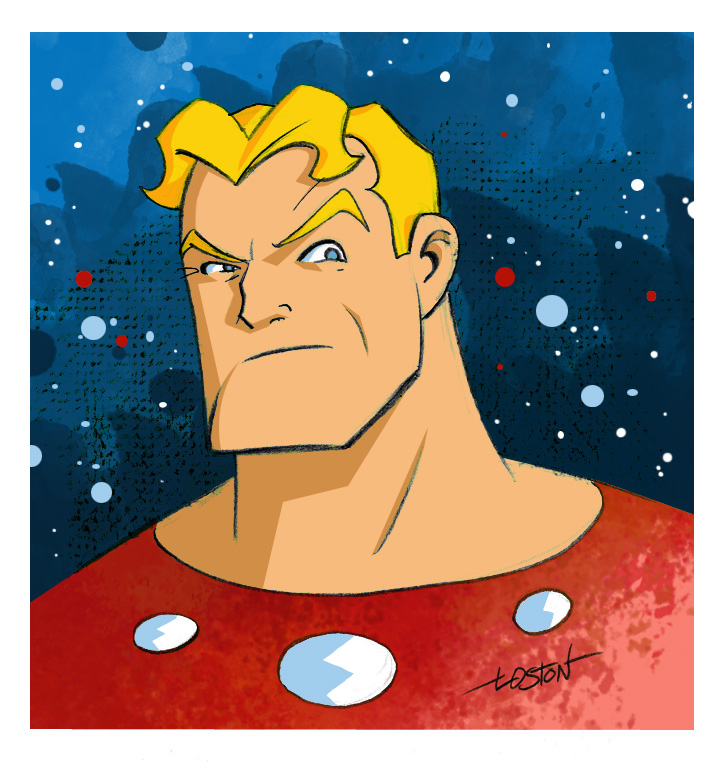 Flash Gordon Sketch Colors