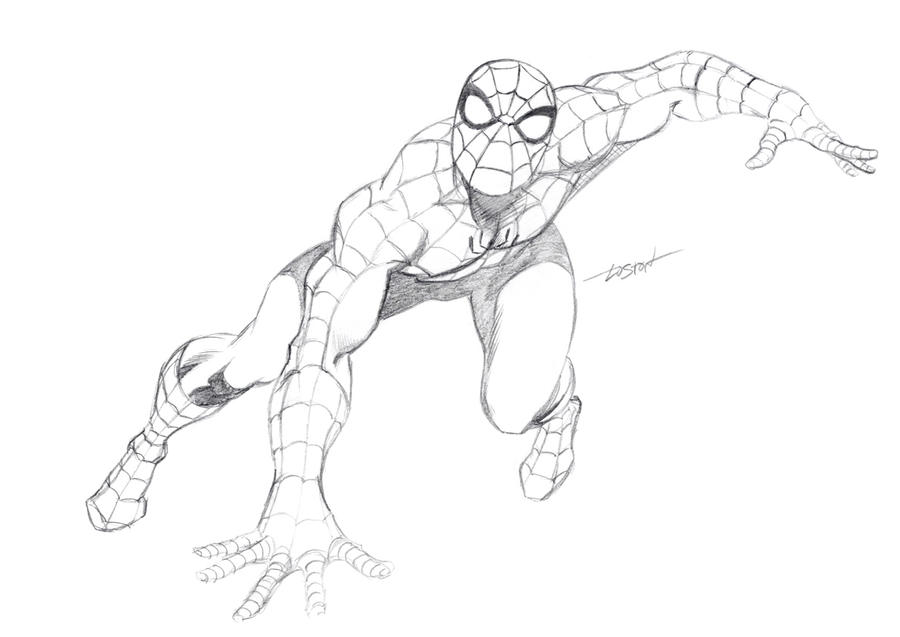 Spider-Man Pencils