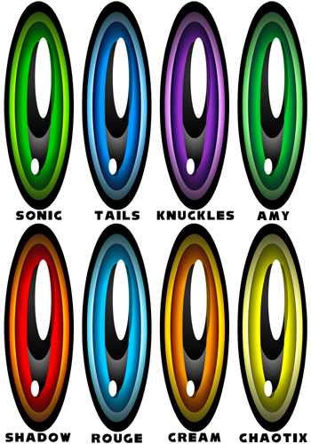 Texture - Sonic Eyes by Kojichan on DeviantArt