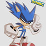 Sonic Heat N Fire - Standing Sonic.