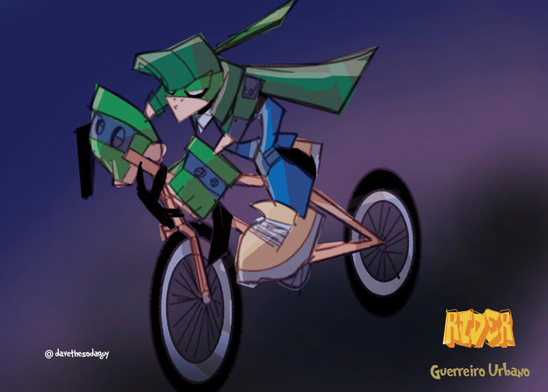 Funky Animation Rider Rider Pedalando by DaveTheSodaGuy on DeviantArt