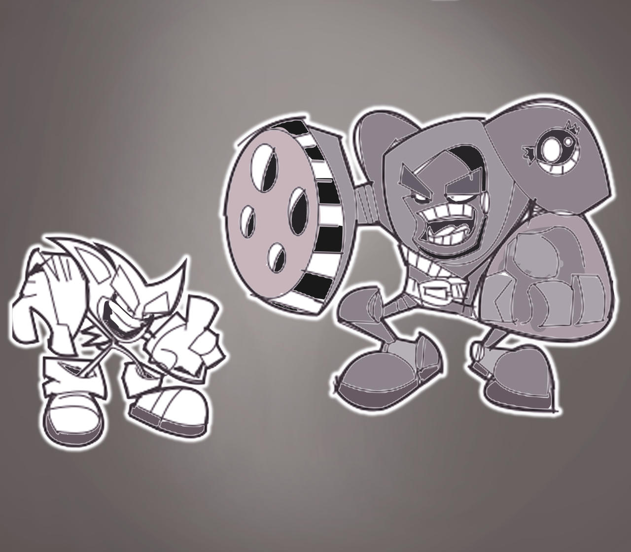 Swatbot Sonic Vs Heavy Infantry Swatbot by DaveTheSodaGuy on DeviantArt