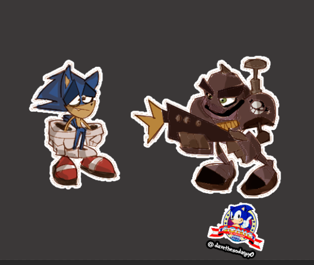 Swatbot Sonic Vs Swatbot by DaveTheSodaGuy on DeviantArt