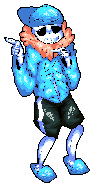 Refresh Sans Fresh Sans - GIF by raambu on DeviantArt