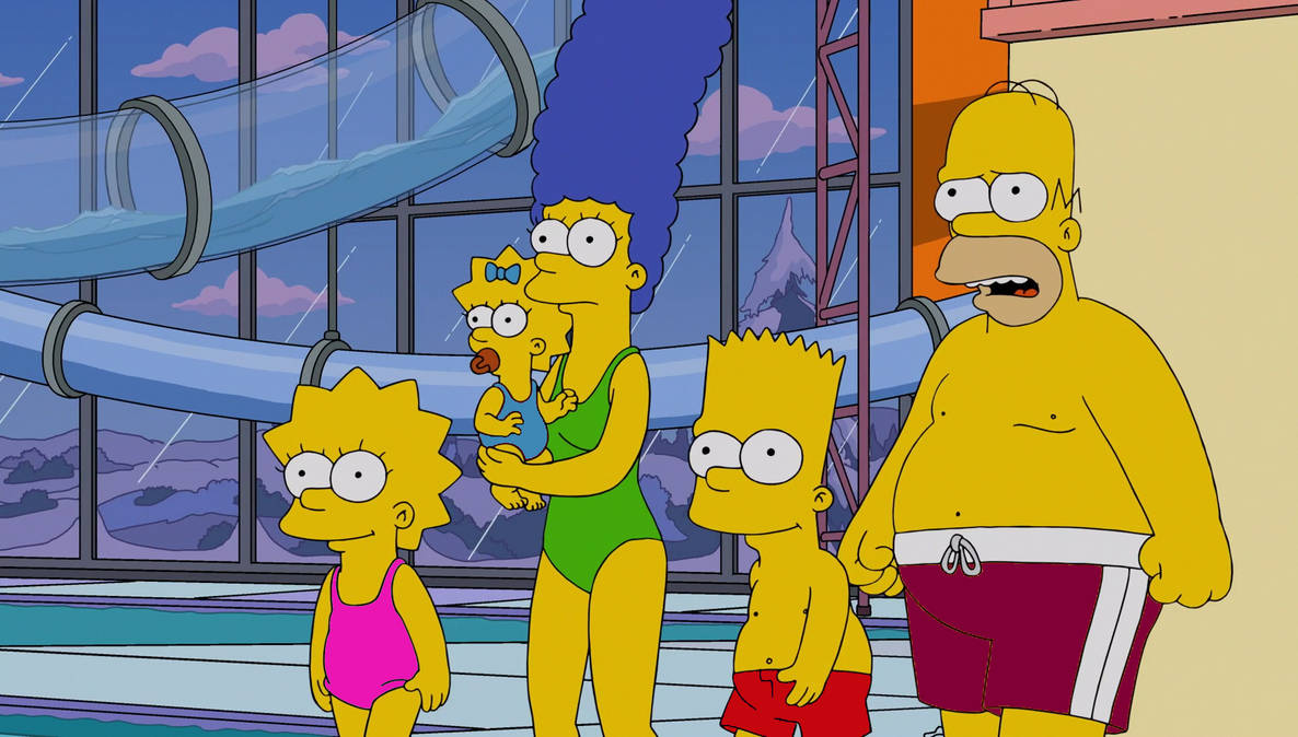 Simson Pool Png The Simpsons in Swimwear by LucasBlackard on DeviantArt