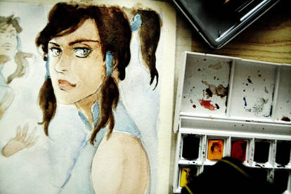 Korra watercolor