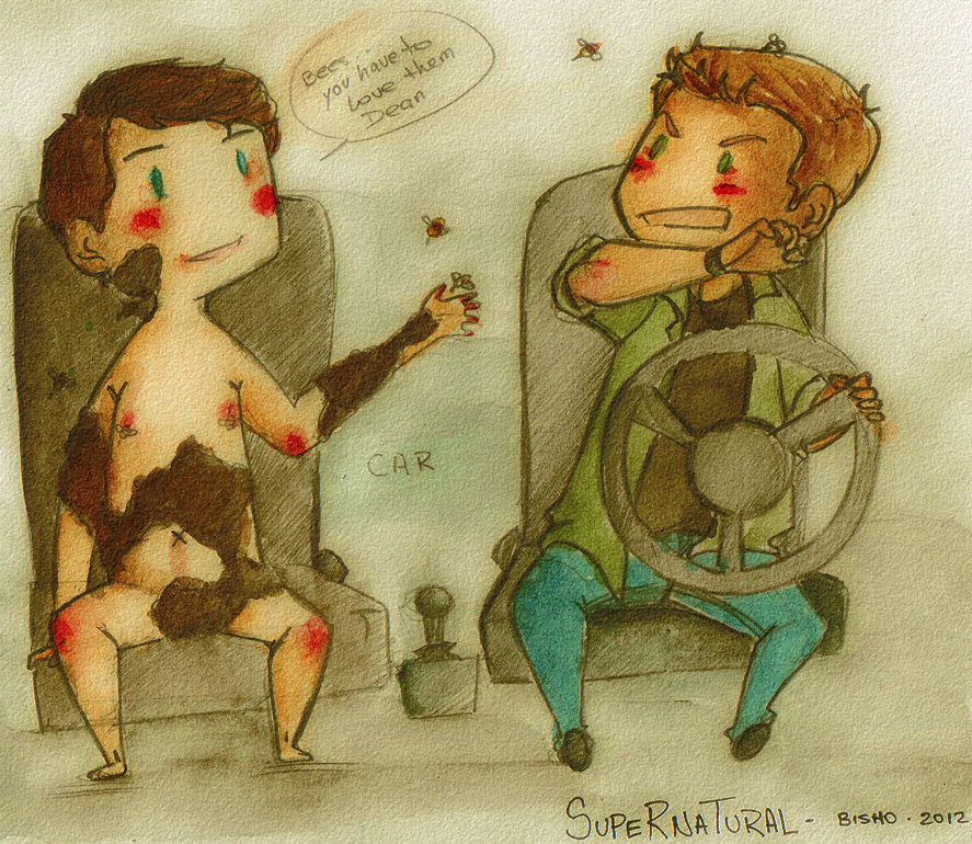 Supernatural - Castiel Loves Bees