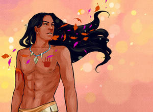 Disney Genderbend - Pocahontas by Bisho-s